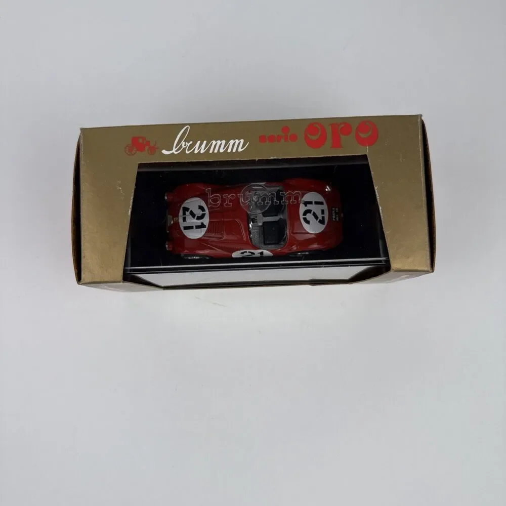 Brumm Models 1:43 Scale R183 - 1947 Ferrari 125S HP100 Red #21